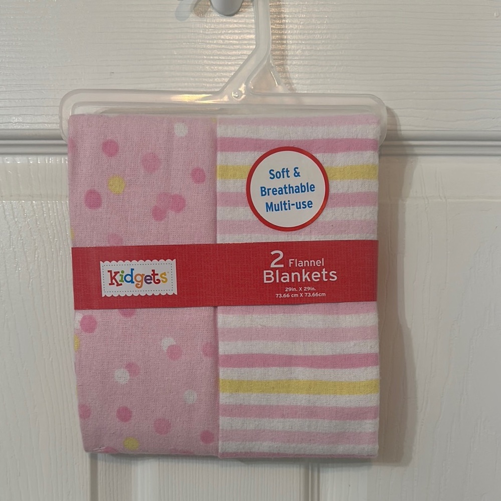 Kidgets Pink and Yellow Baby Accessories Set